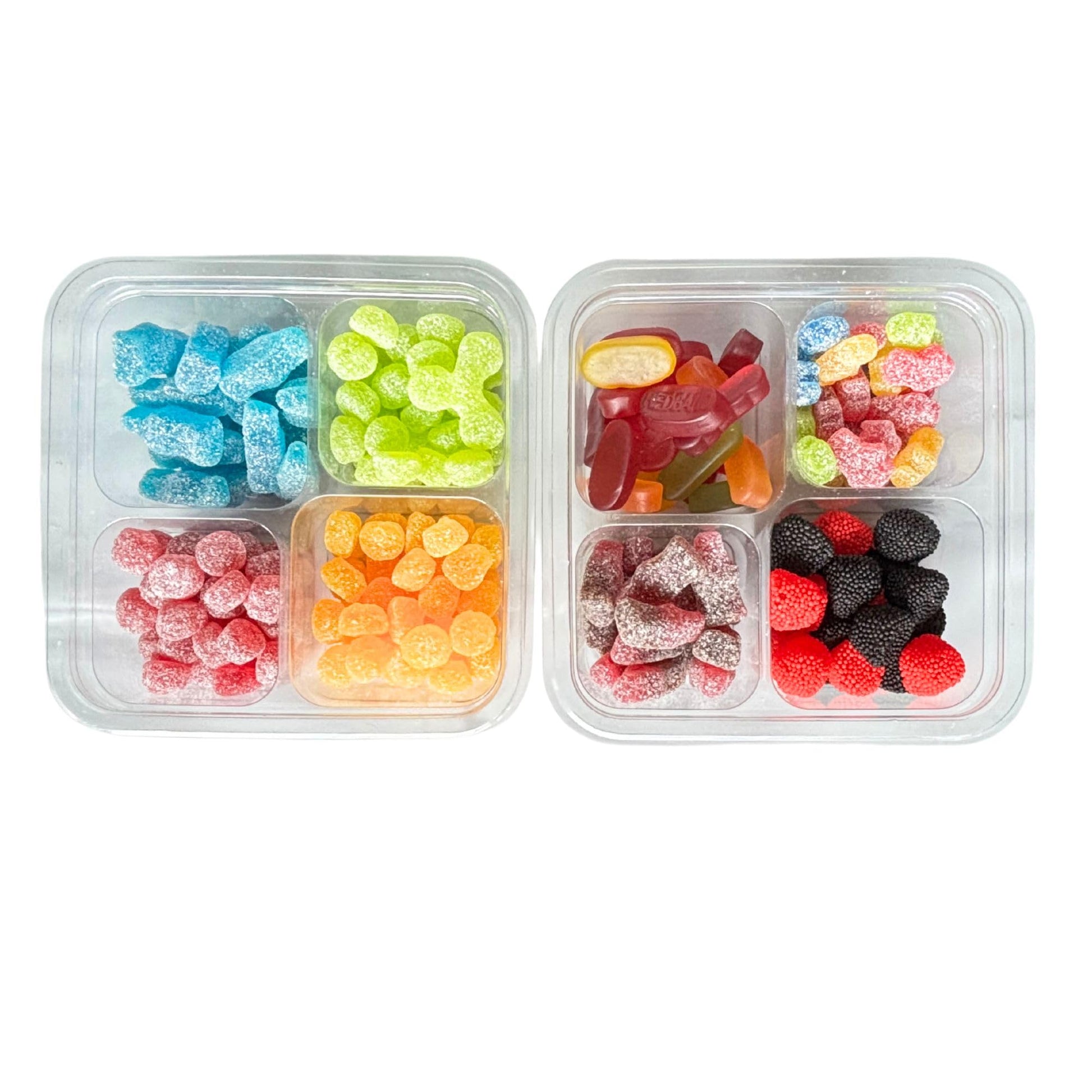 DEREUZE Dutch Sour Gummies Sweet Mix - 2 LB Bulk Candy Sampler - European Candy for Parties & Gifting - 6 x 6 x 5.5 inches