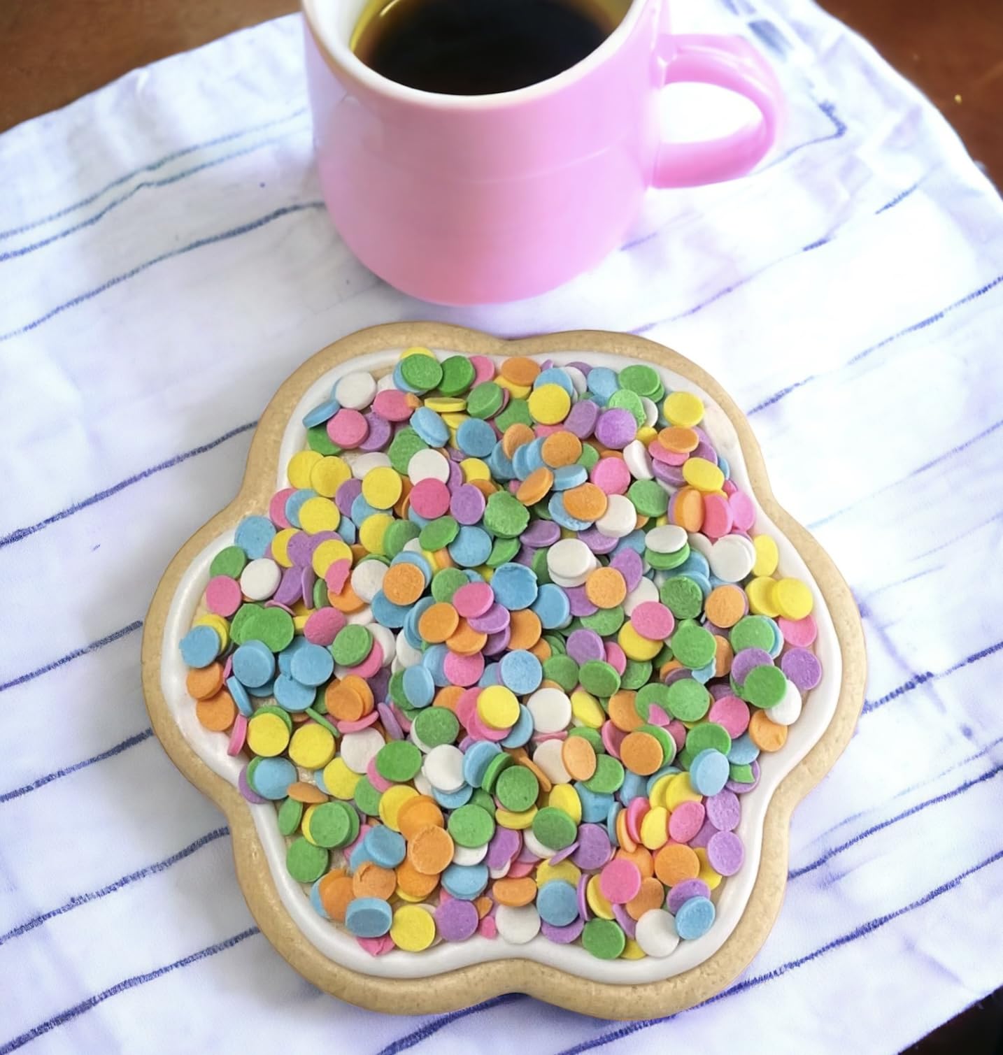 Edible Accents Pastel Sequins - Confectionery Accents, Gluten Free, Egg Free, Nuts Free, Kosher, Fancy Sprinkles Medley Mix, For
