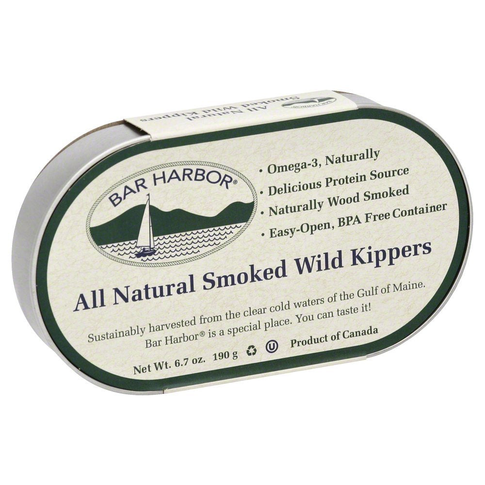 Bar Harbor Smoked Kippers, 6.7 Ounce (Pack of 2), Model 00118