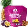 Mavuno Harvest Organic Fruit Snacks - Chewy Fruit Bites - Healthy Food For Kids & Adults - Ethically Sourced, Non-Gmo, No Preservatives - Pineapple & Passionfruit - 1.94-Oz. Snack Packs, Pack Of 8