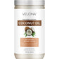 Coconut Oil 76 Degree by Velona - 32 fl oz | 100% Pure and Natural Carrier Oil | in jar | Refined, Cold pressed | Skin, Face, Bo