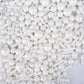 White Sprinkles for Cake Decorating, 4.6Oz White Rod and Pearl Sprinkles Mix for Baking, Cupcake, Cookie, Ice Cream, Donuts and 
