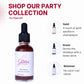Glitter Faced Red Edible Glitter For Galentines Cocktails & Mocktails, Mess-Free Glitter For 30 Drinks, Luster Dust Made From Th