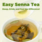 SYZJMWDY Premium Senna Leaf Tea - Cut & Sifted, 5.29oz Bottle, No Additives, Ideal for Hot or Iced Tea, 3-5 mins