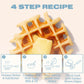 Cravings By Chrissy Teigen Pancake And Waffle Mix, Gluten Free, Buttermilk Mochi Pancake & Waffle Mix, 3 Ingredients Mix, Makes