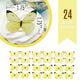 Sugar Robot Edible Butterflies For Cake Decorating - Small Pastel Yellow Butterfly Cake Toppers And Cupcake Toppers - Decoration