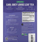 Fgo Organic Earl Grey Loose Leaf Tea, Resealable Kraft Bag, 16Oz, Packaging May Vary (Pack Of 1)