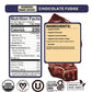 Bearded Brothers Organic Vegan Protein Energy Bars, Chocolate Fudge, Gluten Free, Paleo, 10 Pack