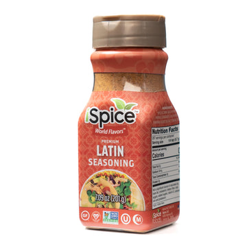 iSpice - LATIN SEASONING World Flavor Super Spice Blend | All Natural | Ready to use as is | No preparation is necessary