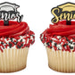 DecoPac Red Sprinkles | Extra Large 26oz Pack | Cake Sprinkle Mix, Fancy Sprinkles For Cake Decorating, Handheld Container, Cand