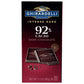 Ghirardelli Intense Dark Chocolate Bar, 92% Cacao, 3.17 Oz Bar (Pack Of 12)