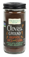 Frontier Co-Op Ground Cloves, 1.92 Ounce Jar, Pure Ground Cloves, Kosher, Pungent Warm Aroma, Bittersweet & Spicy, Non Eto