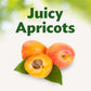 Del Monte Lite Apricot Halves in Extra Light Syrup, Canned Fruit, 15 oz Can (12 Pack)