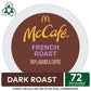 Mccafe French Roast, Single Serve Coffee Keurig K-Cup Pods, Dark Roast, 72 Count (6 Packs Of 12)