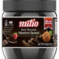 Nutio Dark Chocolate Hazelnut Spread - 26% Less Added Sugar, Palm Oil Free, Gluten Free, Non-Gmo - 14 Oz Glass Jar