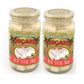 Caiara   - Hearts of Palm in a Glass Jar - Net Weight 12.34oz - Content 6.34fl oz (PACK OF 02) | Palmito em Jarra de Vidro -Peso