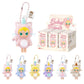 POP MART Baby Molly Pocket Friends Vinyl Plush Pendant Blind Box Set, 6PCS Collectible Toys, Polyvinyl Chloride, Random Design