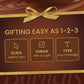 Barnetts Christmas Holiday Thanksgiving 5 Chocolate Biscotti Gift Box  Gourmet Cookie Baskets  Prime Food Delivery for Dad  Grandpa  Husband  Son