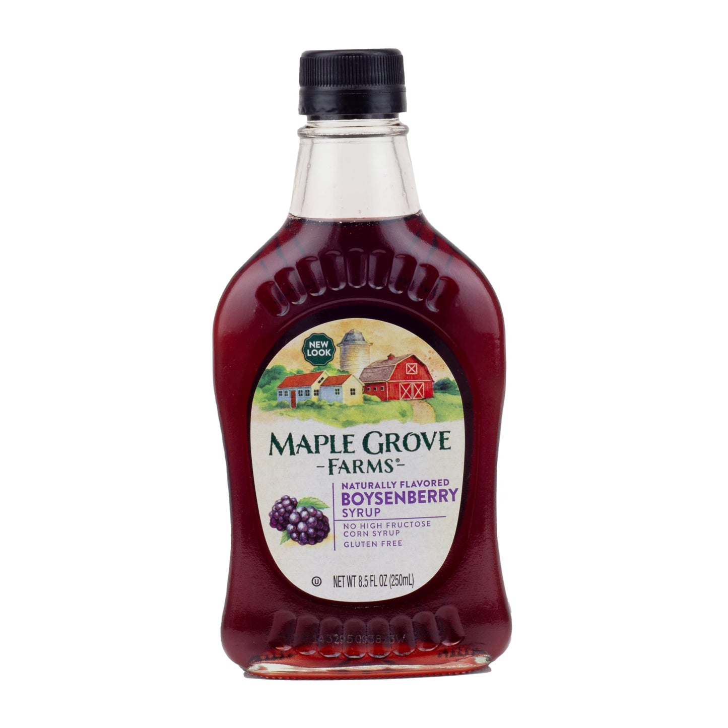 Maple Boysenberry Syrup 8.5 Fz (Pack Of 2) By Maple Grove Farms Of Vermont