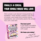 Protein and Gluten Free Breakfast Cereal by Three Wishes (6-Pack) - Marshmallow - 8g of Protein and 3g of Sugar Snack - Kosher,