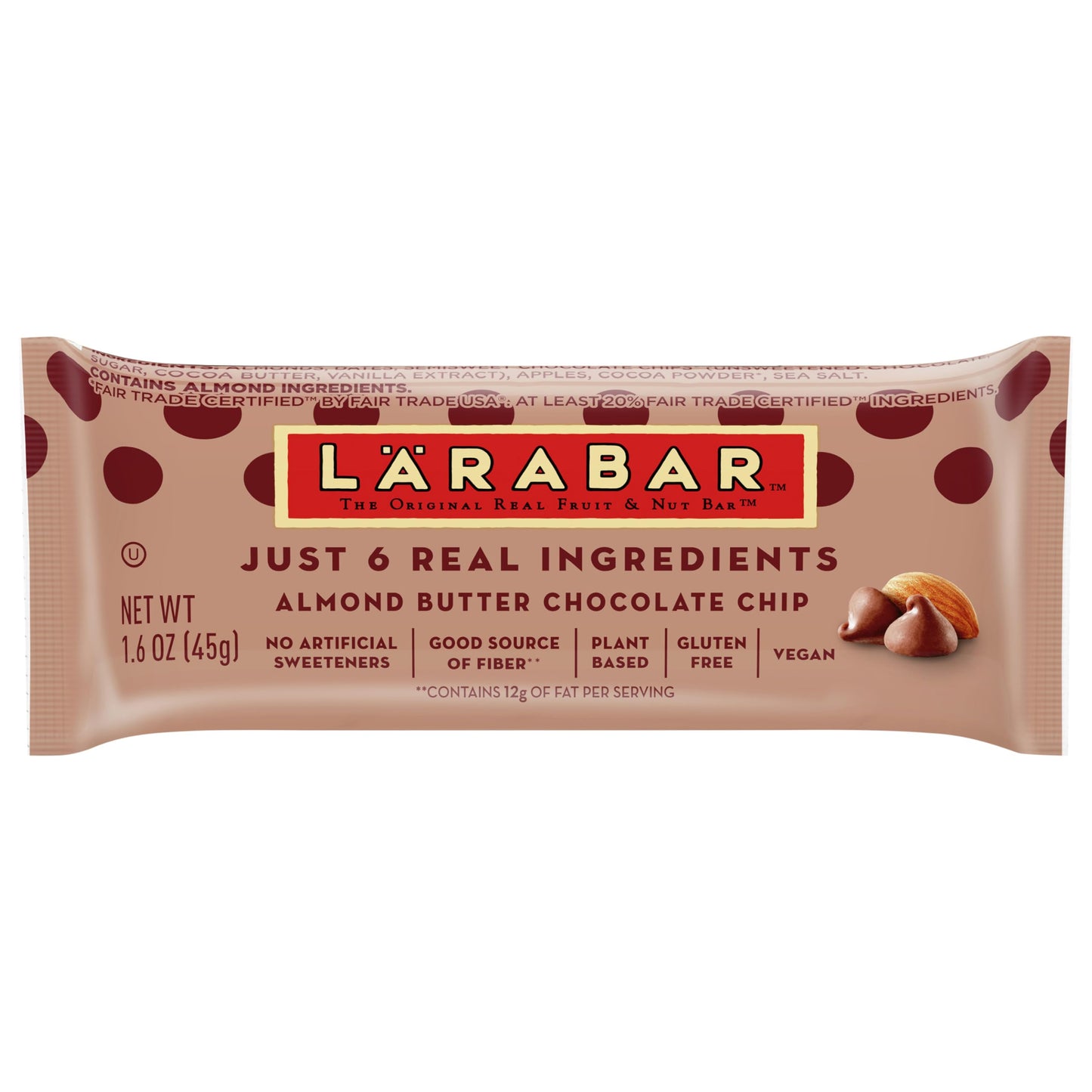 Larabar Almond Butter Chocolate Chip Bar, 1.6 Oz