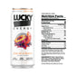 Lucky Energy Sugar Free Energy Drink, 16oz Can, 12-Pack, Son of a Peach, Zero Sugar, 200mg Caffeine, with Maca & Ginseng