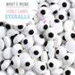 Sweets Indeed, Bulk Candy Eyeballs, 700 Eyeballs, 10 Ounce, Halloween Sprinkles, Edible Eyes, Sprinkle Mix, Perfect For Cake Dec
