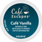 Caf   Escapes Caf   Vanilla Coffee Beverage, Single-Serve K-Cup Pods, 60 Count