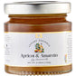 Gourmanity Apricot Jam With Amaretto, Fine Fruit Pieces With Almond Undertones, Great On Toasts And Scones, All Natural, Non-Gmo