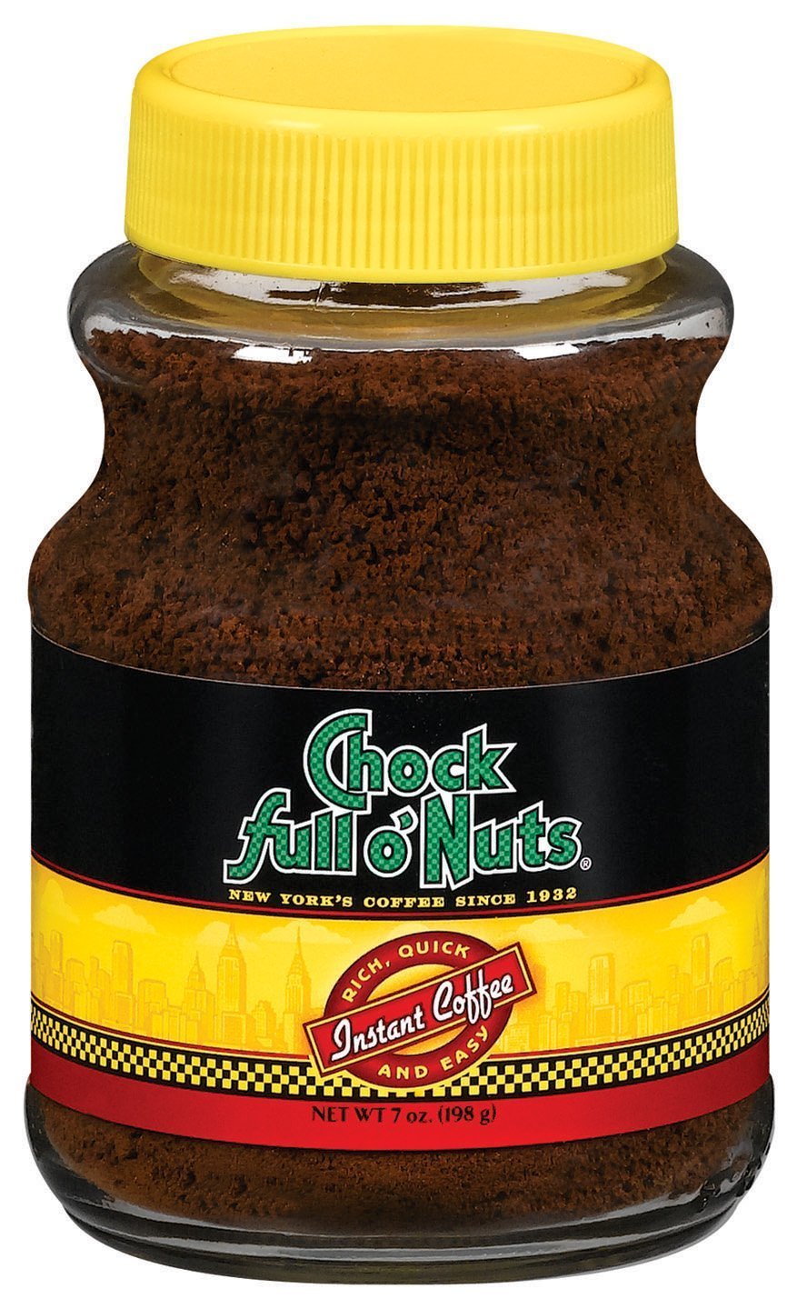 Chock Full O' Nuts Coffee, Regular Instant Medium Coffee (7 Ounce (Pack Of 8), Medium)