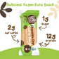 BHU Fit Protein Bars, USDA Organic Vegan Bar, Low Sugar Plant Based Keto Bars, Gluten Free Snacks Individually Wrapped, Low Carb