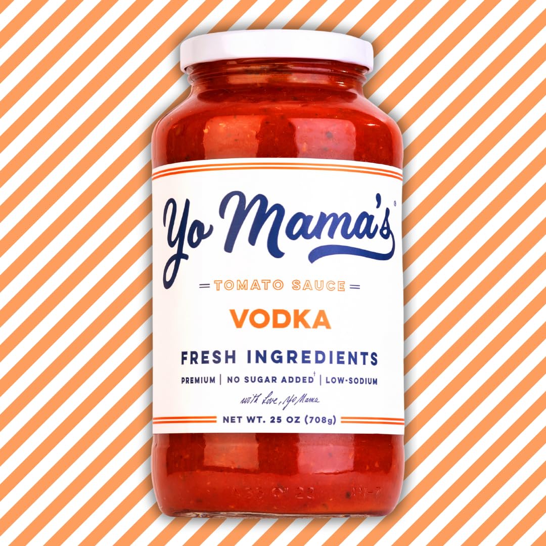 Yo Mamas Foods Keto spirit-inspired flavor Pasta Sauce - No Sugar Added, Low Carb, Gluten Free - 1.56 lb (Pack of 2)