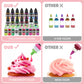 DecorRom Food Coloring Set - Vibrant Liquid Icing Dye, 5.5 Fl Oz, Pink