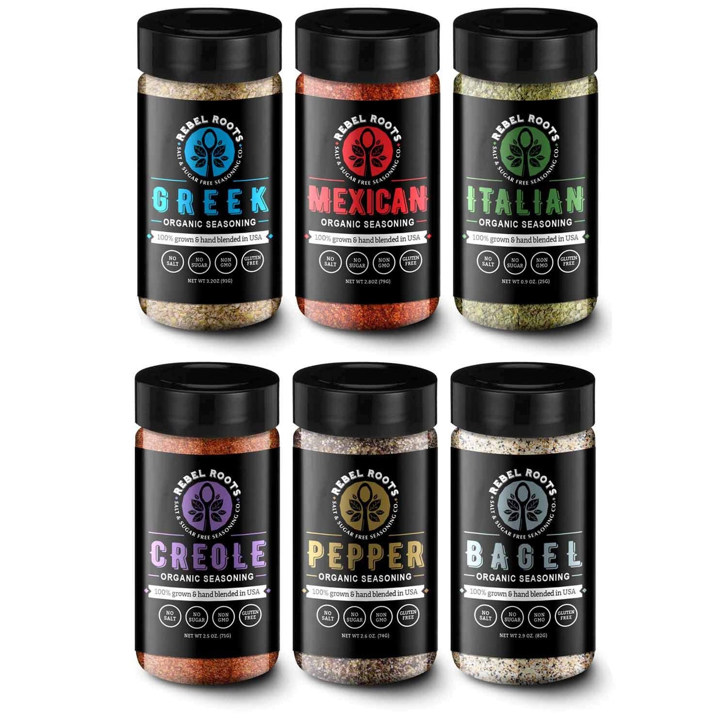 Organic Salt Free Seasoning, No Salt Seasoning, Non-Gmo, Sugar Free Seasoning, Meal Prep Seasoning, All Natural, 100% Made In Us