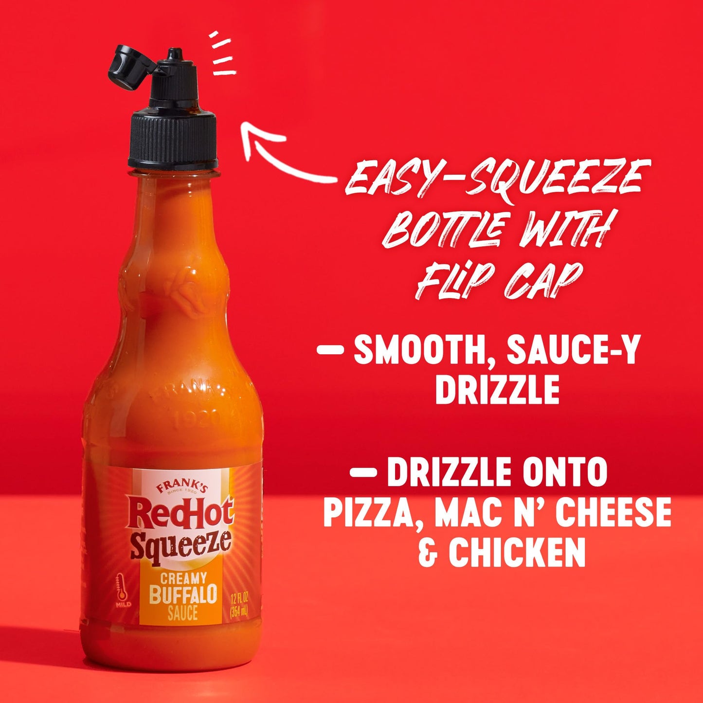 Frank'S Redhot Squeeze Creamy Buffalo Sauce, 12 Fl Oz