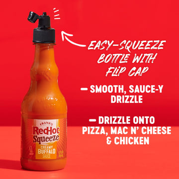 Frank'S Redhot Squeeze Creamy Buffalo Sauce, 12 Fl Oz