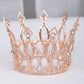 Rhinestone Crown Cake Topper Birthday Party Wedding Decor Supply For Women Lady Girl Bridal Wedding Themed Baby Shower Decoratio