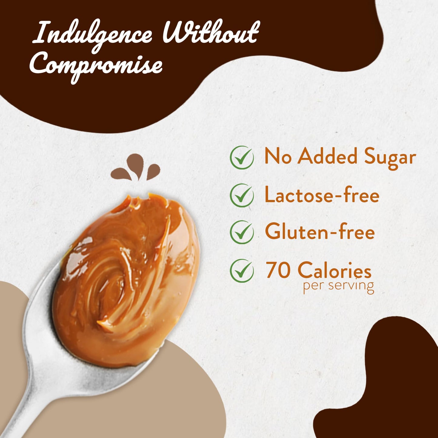 San Antonio No Added Sugar Dulce De Leche Classic Milk Caramel Spread - Gluten & Lactose Free Dessert Filling & Toppings, Ideal For Ice Cream, Cake, Coffee, Pancakes, Fruit Dip - 15 Oz, Pack Of 12