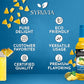 Syruvia Sugar Free Pineapple Syrup - Premium Flavoring for Tea, Beverages, Desserts, Ice Cream, and Cocktails - Kosher, Gluten F