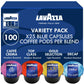 Lavazza Blue Coffee Capsules Variety Pack - 100 Count - Includes Decaf, Gran Espresso, Top Class, Gold Selection - Compatible with LB Machines