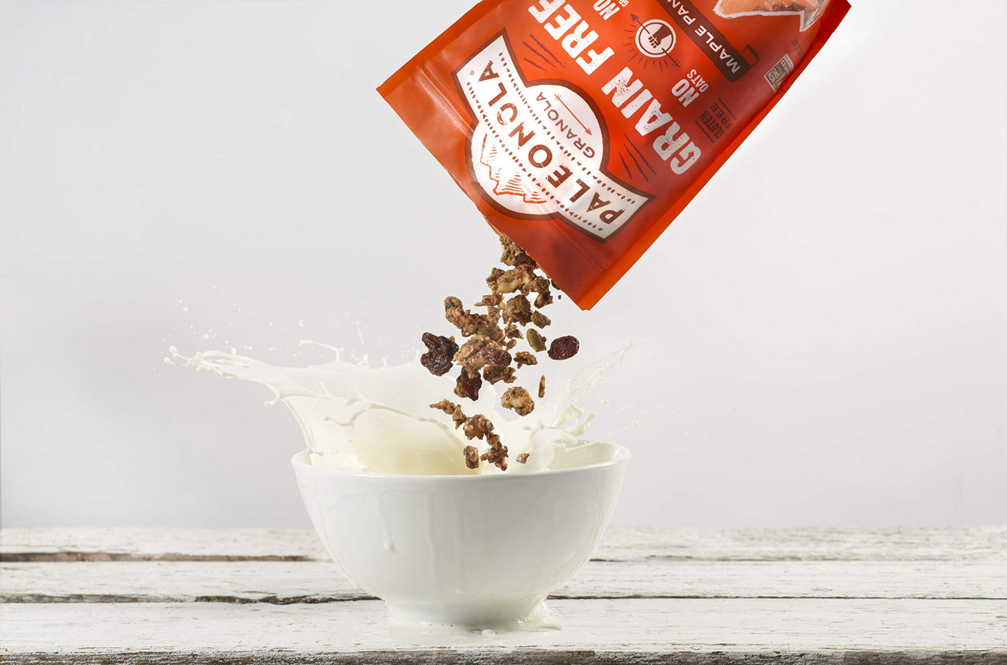 Paleonola - Grain Free Granola Maple Pancake Flavor - Non-GMO, Grain, Soy, Gluten, Dairy Free - Low Carb Protein Snack For A Hea