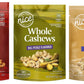Everything Bagel Seasoned, Dill Pickle, Sriracha Ranch Hot Spicy Flavored Whole Cashew Nut Varity Mix, 1, 8 oz Bag Each, Roasted