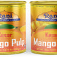 Rani Mango Pulp Puree (Makes Mango Lassi Shakes) Kesar Sweetened 30Oz (1.875Lbs) 850G Pack Of 2 ~ Kosher | All Natural | Non-Gmo | Vegan | No Colors | Gluten Friendly | Indian Origin