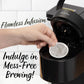 Senseo Decaf Medium Roast Coffee Pods - 240 Count (5 Packs) - Smooth & Balanced Flavor with Rich Crema - Single-Serve Compostable Coffee Pads Compatible with Senseo & PeleCom Machines