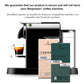 BREWBLACK BrewBlack Variety Pack Coffee compact pieces - 100 Aluminum Pods, Medium & Dark Roast, Compatible with Nespresso Original, 10 Count