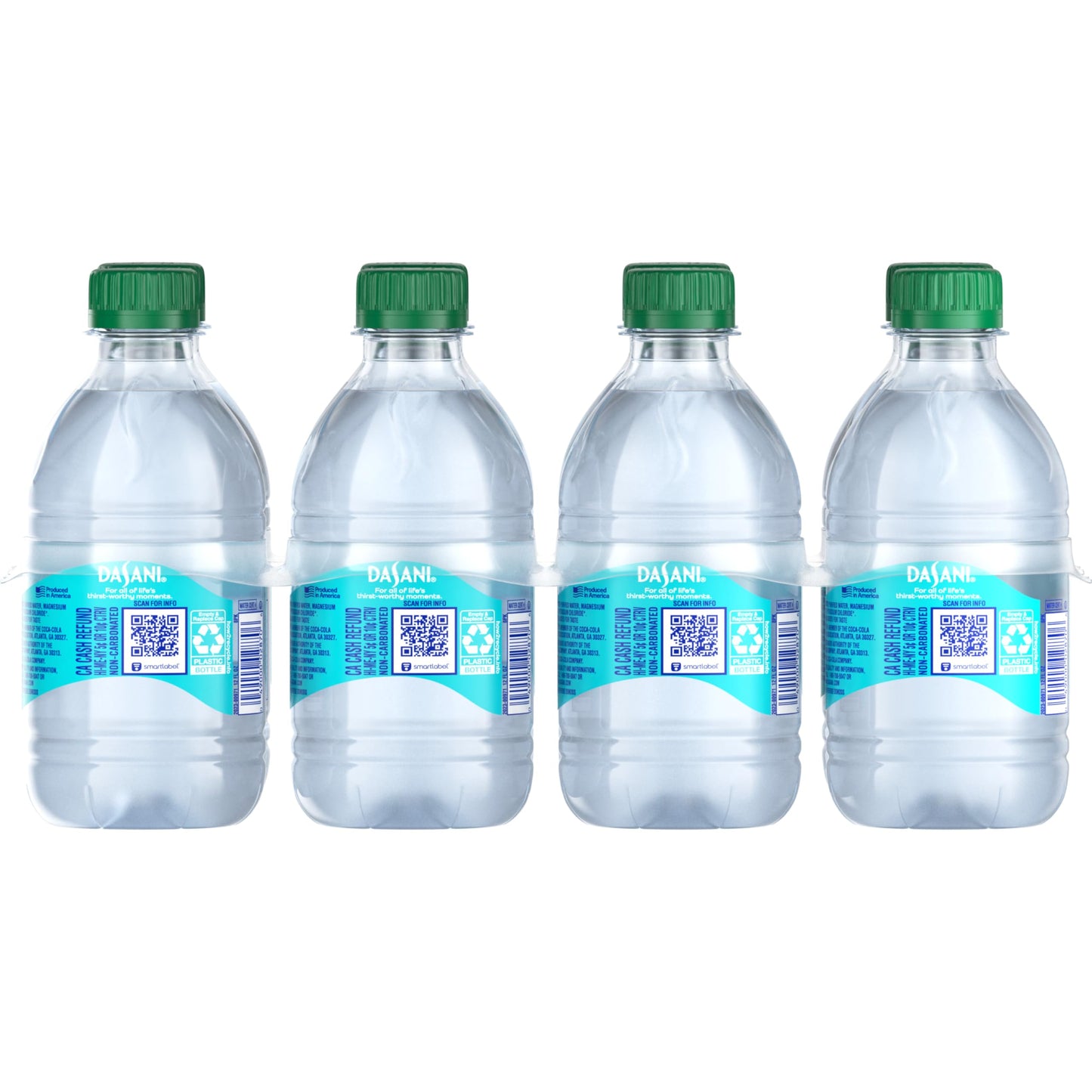DASANI Purified Water Enhanced with Minerals, 12 fl oz (pack of 8)