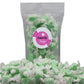 Gourmet Soft And Chewy Salt Water Taffy Candies - Individually Wrapped - Bulk Bags (Green Apple, 2 Pound (Pack Of 1))