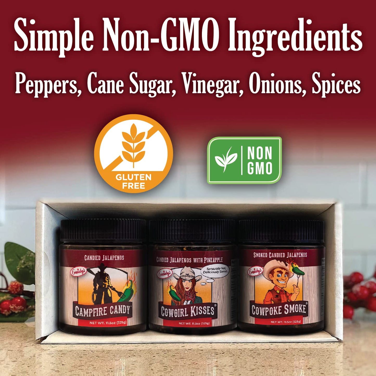 Cornabys Relish (3 Flavor Variety Pack)