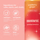 Drink Your Meditation Moment Botanical Soda - Sparkling Cranberry Ginger, Non-  ic, 11.5 Fl Oz, 12-Pack