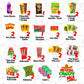 Mexican Candy Mix Assortment Snack (42 Count) Dulces Mexicanos Variety Of Best Sellers Spicy, Sweet, And Sour Bulk Candies, Incl